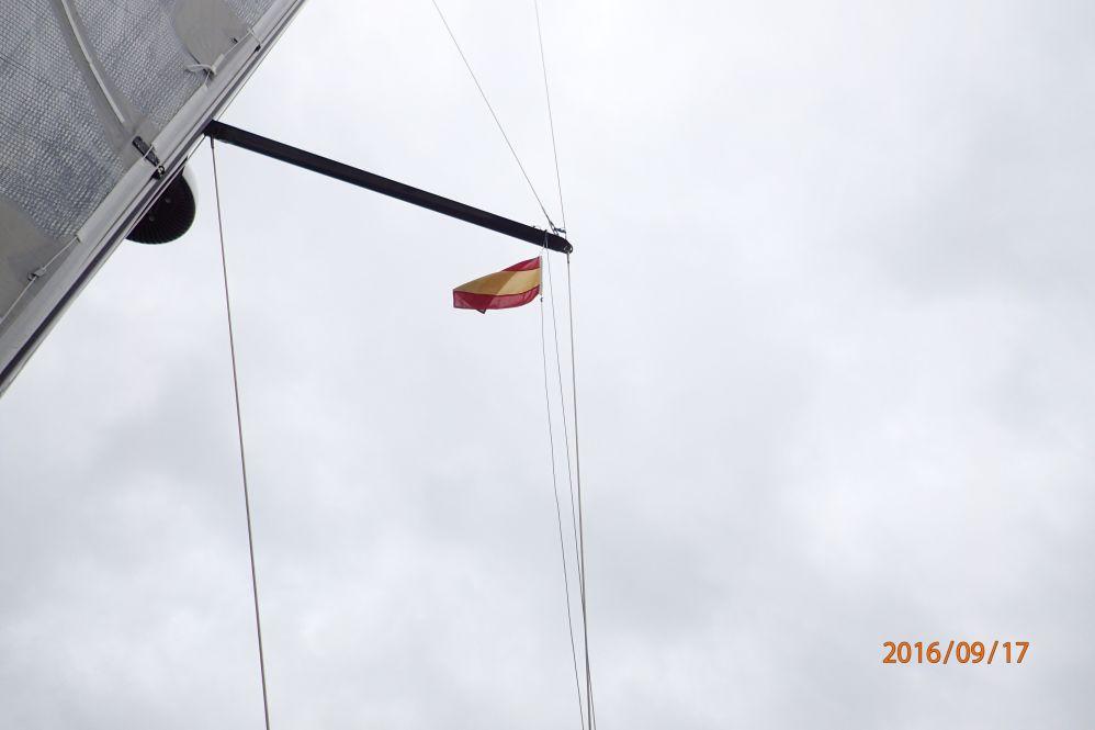 spanische Gastlandflagge