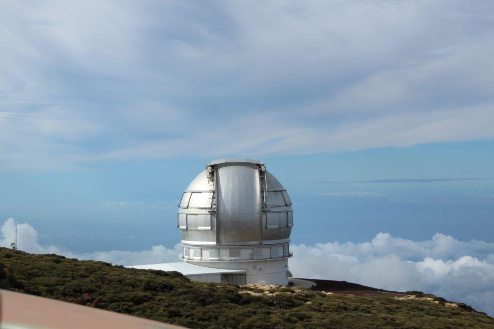 Observatorium hoch oben
